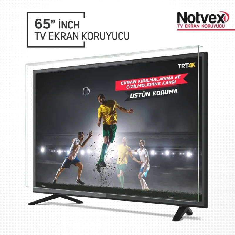 Notvex 65" 165 Ekran TV Ekran Koruyucu — Büyük Ekran İçin Güvenli Koruma